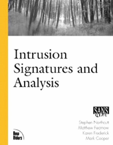 Stock image for Intrusion Signatures and Analysis for sale by Better World Books