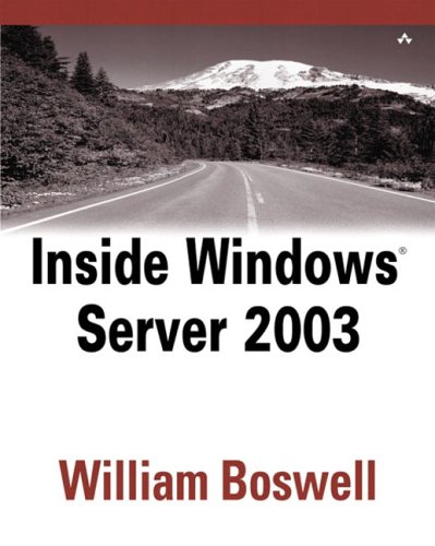 9780735711587: Inside Windows Server 2003