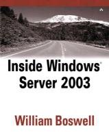 9780735711587: Inside Windows Server 2003