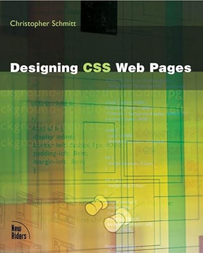 Beispielbild fr Designing CSS Web Pages zum Verkauf von WorldofBooks