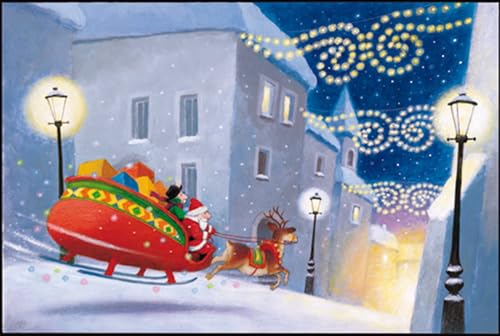 Imagen de archivo de Santa's on His Way Advent Calendar a la venta por INDOO