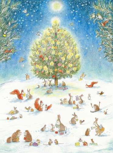 9780735822443: A Woodland Christmas Advent Calendar