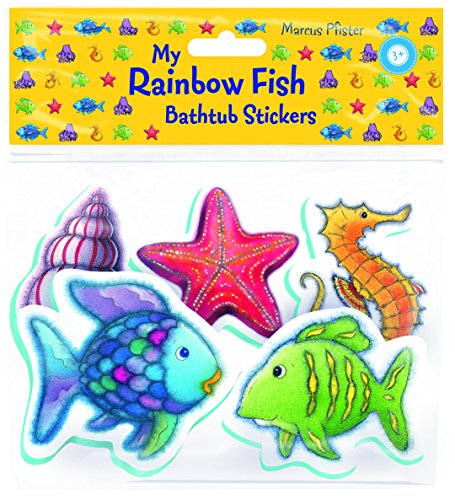 My Rainbow Fish Bathtub Stickers