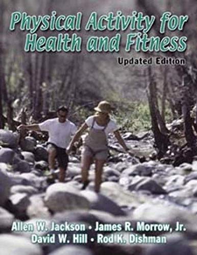 Stock image for Physical Activity for Health and Fitness for sale by Better World Books