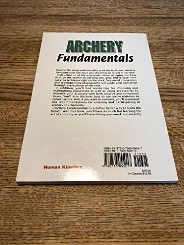 9780736055017: Archery Fundamentals: A Better Way to Learn the Basics (Sports Fundamentals S.)