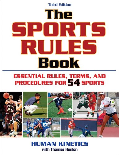 9780736076326: The Sports Rules Book: Essential Rules, Terms, and Procedures for 54 Sports