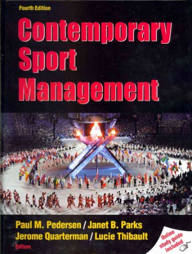 Imagen de archivo de Contemporary Sport Management With Web Study Guide-4th Edition a la venta por Books From California