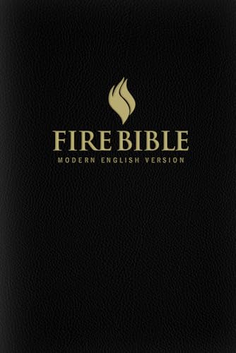 Beispielbild fr Holy Bible: Modern English Version, Black Bonded Leather, Fire Bible zum Verkauf von Revaluation Books