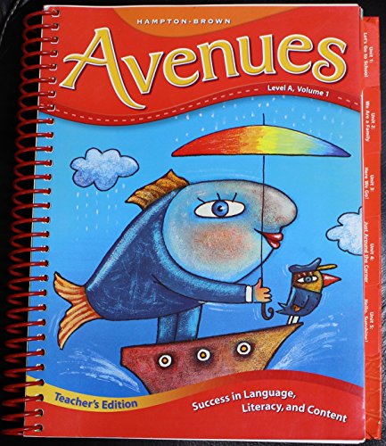 Avenues, Level A, Volume 1, Teacher's Edition (9780736216579) by Alfredo Schifini