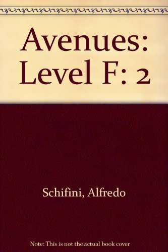 Imagen de archivo de Avenues, Grade 5, Level F, Vol. 2, Teacher's Edition a la venta por Better World Books