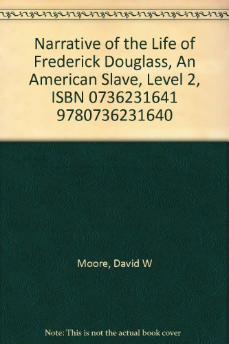 Stock image for inZone Books: Narrative of the Life of Frederick Douglass (Reader's Workshop) for sale by SecondSale