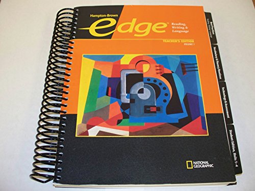 Stock image for Edge: Reading, Writing, Language Level A, Vol. 1, Teacher's Edition for sale by ZBK Books