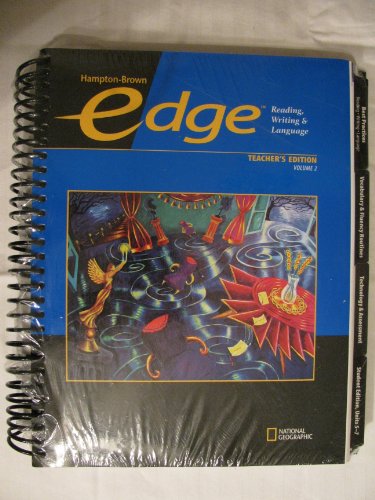 Stock image for EDGE: READING, WRITING & LANGUAGE TEACHERS EDITION VOL. 2 (EDGE: READING, WRITING & LANGUAGE, 2) for sale by HPB-Diamond
