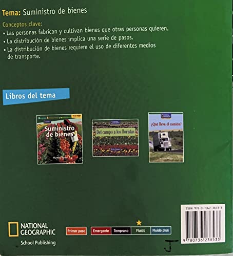Beispielbild fr Suministro de bienes Concept Book (Language, Literacy, and Vocabulary: Windows on Literacy en espanol) zum Verkauf von Wonder Book