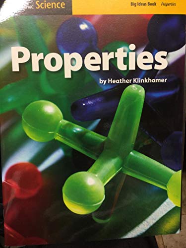 Stock image for National Geographic Science 1-2 (Physical Science: Properties): Big Ideas Student Book (NG Science 1/2) for sale by Discover Books