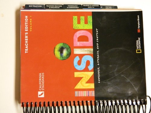 Stock image for Inside Level E Teacher Edition with Language & Fluency CD Vol. 1 for sale by Allied Book Company Inc.