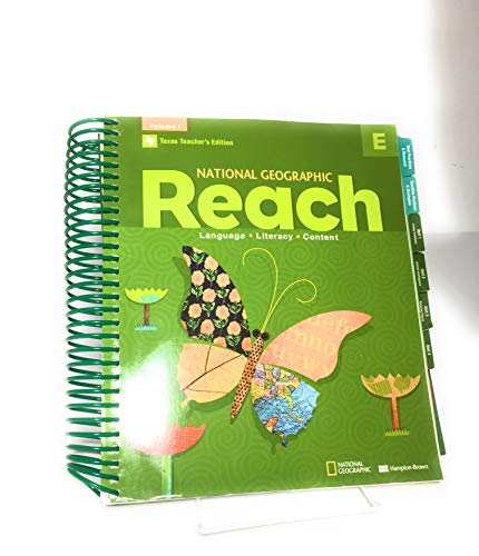 Stock image for National Geographic Reach - Language Literacy Content (Texas Teacher's Edition, Volume 1) ; 9780736274494 ; 0736274499 for sale by APlus Textbooks