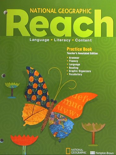 Stock image for National Geographic Reach, Practice Book, Teacher's Annotated Edition, Level E for sale by TextbookRush