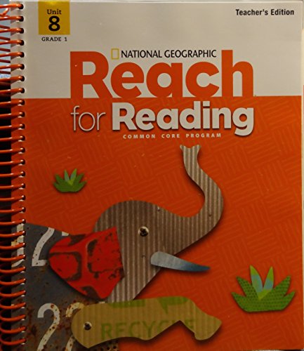Stock image for Reach For Reading Grade 1 Teachers Edition Unit 8 for sale by Allied Book Company Inc.