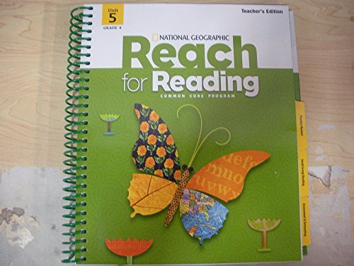 Stock image for Reach For Reading Grade 4 Teachers Edition Unit 5 for sale by BookResQ.