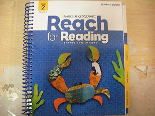 Stock image for Reach For Reading Grade 5 Teachers Edition Unit 2 for sale by HPB-Red
