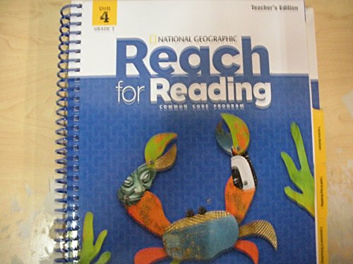 Stock image for Reach For Reading Grade 5 Teachers Edition Unit 4 for sale by HPB-Red