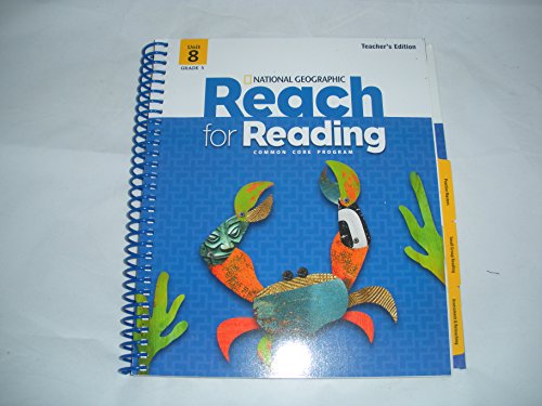 Stock image for Reach For Reading Grade 5 Teachers Edition Unit 8 for sale by HPB-Red