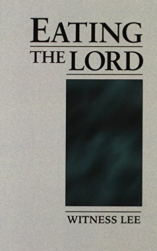 Imagen de archivo de Eating the Lord a la venta por SecondSale