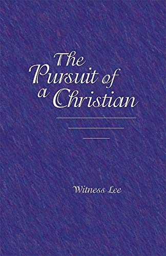 Imagen de archivo de Pursuit of a Christian a la venta por Montana Book Company