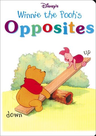 Beispielbild fr Disney's Winnie the Pooh's Opposites : Opposites Learn and Grow Board Book zum Verkauf von Better World Books