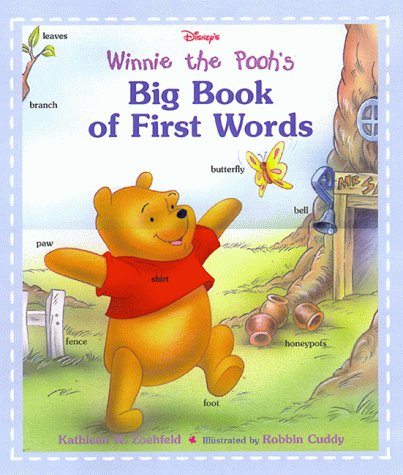 9780736401425: Disney's: Winnie the Pooh's - Big Book of First Words