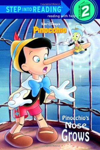 Imagen de archivo de Pinocchio's Nose Grows (Step-Into-Reading, Step 2) a la venta por Gulf Coast Books