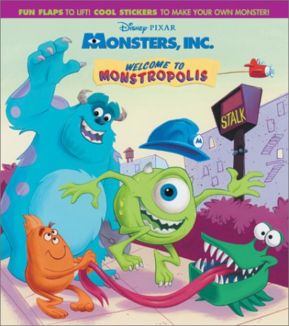 Stock image for Welcome to Monstropolis [With Stickers] for sale by ThriftBooks-Dallas