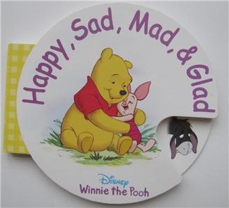 Imagen de archivo de Happy, Sad, Mad & Glad (Circular Wheel Book) a la venta por Wonder Book