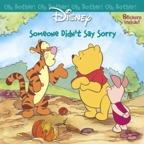 Oh, Bother!Someone Didn't Say Sorry (9780736421935) by Disney Rh; Jamie Simons