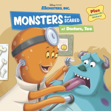 Beispielbild fr Monsters Get Scared of Doctors, Too (Pictureback(R)) zum Verkauf von Ergodebooks