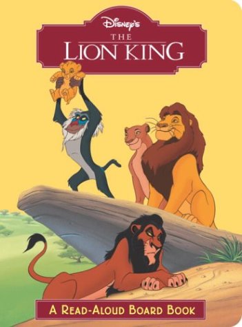 9780736422031: The Lion King (Read-aloud Board Book)