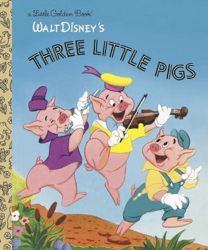 Beispielbild fr The Three Little Pigs (Disney Classic) (Little Golden Book) zum Verkauf von Your Online Bookstore