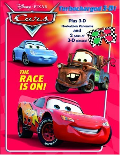 The Race is On! (3-D Book) (Cars Movie Tie in) (9780736424387) by RH Disney