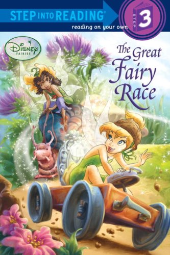 Imagen de archivo de The Great Fairy Race (Disney Fairies) (Step into Reading) a la venta por BookHolders