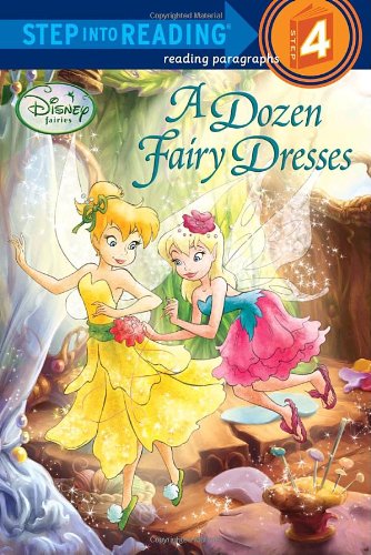 Imagen de archivo de A Dozen Fairy Dresses (Disney Fairies) (Step into Reading) a la venta por Gulf Coast Books