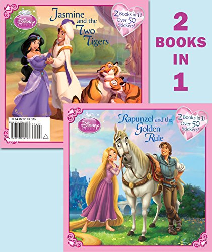 Imagen de archivo de Rapunzel and the Golden Rule/Jasmine and the Two Tigers (Disney Princess) (Pictureback(R)) a la venta por Reliant Bookstore