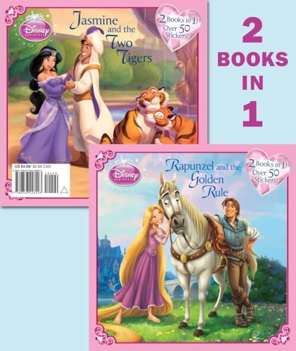 Stock image for Rapunzel and the Golden Rule/Jasmine and the Two Tigers (Disney Princess) (Deluxe Pictureback) for sale by SecondSale