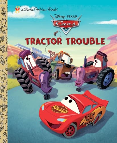Imagen de archivo de Tractor Trouble (Disney/Pixar Cars) (Little Golden Book) a la venta por Your Online Bookstore