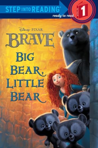 9780736429153: Big Bear, Little Bear (Disney/Pixar Brave) (Step into Reading)