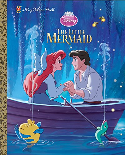 Beispielbild fr The Little Mermaid Big Golden Book (Disney Princess) zum Verkauf von Better World Books