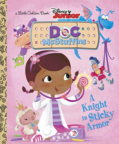 Beispielbild fr A Knight in Sticky Armor (Disney Junior: Doc McStuffins) (Little Golden Book) zum Verkauf von Orion Tech