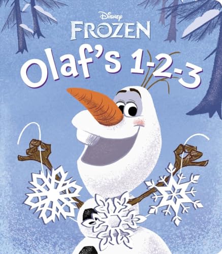 Beispielbild fr Olaf's 1-2-3 (Disney Frozen) (Glitter Board Book) zum Verkauf von SecondSale