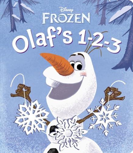 Stock image for Olaf's 1-2-3 (Disney Frozen) (Glitter Board Book) for sale by SecondSale