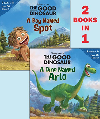 Beispielbild fr A Dino Named Arlo/A Boy Named Spot (Disney/Pixar The Good Dinosaur) (Pictureback(R)) zum Verkauf von Gulf Coast Books